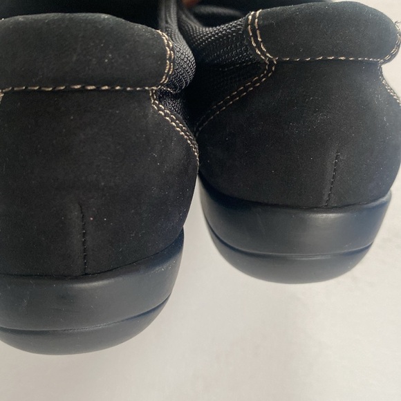 NEW Strictly Comfort Black flat sneaker shoes, Size 7 1/2 - Picture 7 of 10